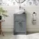 Milos Fog Grey Vanity with Mesa Basin 500mm - Traditional Handles