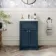 Milos Navy Blue Basin Vanity 500mm - Chrome Handles