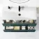 Elba Midnight Green Wall Hung Basin Drawer Vanity 1000mm - Black Accents