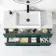 Elba Midnight Green Wall Hung Drawer Vanity with Marble Top & Cody Basin 1000mm - Black Accents
