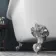 Grosvenor 1700mm Roll Top Bath - Chrome Ball Feet