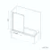 Dover 1600x750 Keyhole Shower Bath & 6mm Easy Clean Matt Black Framed Bath Screen