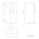 Avon Gloss White Basin Vanity 500mm