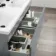 Trent Stone Grey Wall Hung Double Basin Drawer Vanity 1200mm