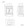 Lucia Inky Blue Vanity with Oak Effect Top & Round Counter Top Basin 640mm