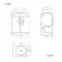 Avon Gloss White Vanity with Oval Counter Top Basin 600mm - Black Accents