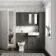 Monaco Graphite Grey Basin Vanity 600mm - Brushed Brass Accents
