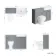 Monaco Dove Grey Combination Vanity Traditional Basin and Seattle Toilet 1200mm - Brushed Brass Accents