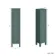 Bermuda Midnight Green Floor Standing Tall Cabinet 1500x350mm