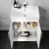 Avon Gloss White Basin Vanity 600mm and Toilet Set