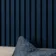 Trepanel® Texture Denim Blue Herringbone Acoustic Wood & Felt Slat Panels