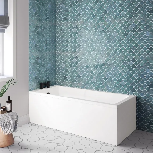 Antigua Straight Bath End Panel 750mm