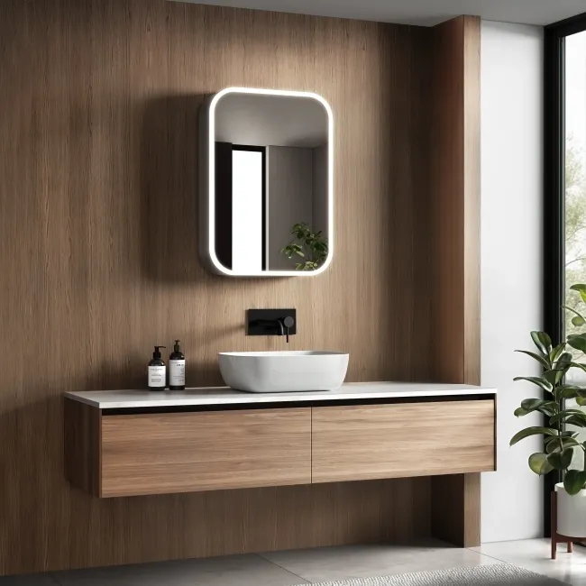 Willow Illuminated LED Mirror Cabinet 700x500mm
