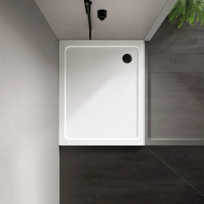 London Rectangular Stone Shower Tray 1100x900mm