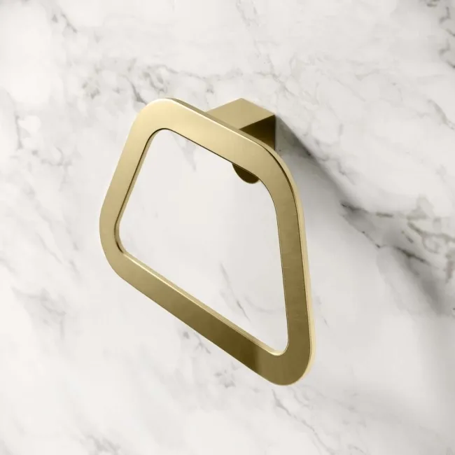 Eloise Brushed Brass 3 Pieces Accessory Set