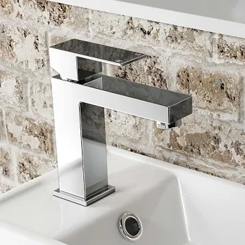 Lea Chrome Cloakroom Basin Mixer Tap