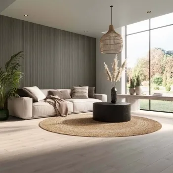 Trepanel Flex® Ash Grey Flexible Acoustic Wood Panels 2400x300