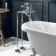 Beauly Chrome Freestanding Bath Shower Mixer Tap