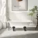 Abingdon 1500mm Single Ended Roll Top Bath - Black Ball Feet