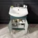 Capri Mystic Green Vanity with Semi Recessed Basin 550mm - Traditional Handles