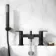 Spey Matt Black Bath Filler & Handheld Shower