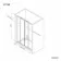 London 6mm Sliding Shower Door 1200mm