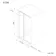Hamburg Brushed Brass Easy Clean 8mm Sliding Shower Door 1400mm - Easy Fix Feature