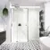 Vienna Easy Clean 8mm Hinged Shower Enclosure 1100x800mm