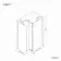 Copenhagen Easy Clean 8mm Walk In Shower Enclosure 1200mm & 700mm Glass with Pivotal Return Panel