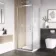 London 6mm Pivot Shower Enclosure 700x700mm