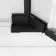 Vienna Matt Black Easy Clean 8mm Hinged Shower Enclosure 1100x900mm