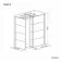 Munich Matt Black Grid 8mm Walk In Shower Enclosure 1100mm & 900mm Glass with Pivotal Return Panel