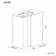 Munich Matt Black Framed 8mm Walk In Shower Enclosure 1400mm & 900mm Glass with Pivotal Return Panel