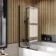 Witney 1700x700 Square Shower Bath & 6mm Easy Clean Matt Black Bath Screen