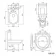 Denver Rimless Fully Back to Wall Close Coupled Toilet With Soft Close Seat