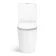 Boston Rimless Comfort Height Close Coupled Toilet With Premium Soft Close Slim Seat