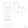 Ohio Gloss White 2-In-1 Combined Wash Basin & Denver Toilet 500mm