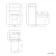 Ohio Stone Grey 2-In-1 Combined Wash Basin & Denver Toilet 500mm