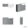 Monaco Dove Grey Traditional Basin Vanity and Back To Wall Unit 1200mm (Excludes Pan & Cistern) - Brass Knurled Handles