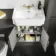 Monaco Graphite Grey Traditional Basin Vanity 600mm - Brass Knurled Handles