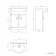 Quartz Gloss White Vanity with Semi Recessed Basin 650mm - Black Accents