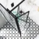 Munich Matt Black Grid 8mm Wet Room Shower Glass 1400mm & 250mm Pivotal Return Panel