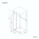 London 6mm Pivot Shower Enclosure 1000x760mm