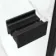 Vienna Matt Black Easy Clean 8mm Hinged Shower Enclosure 1000x800mm