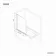 Abingdon 1700 Roll Top Shower Bath - White Ball Feet & 6mm Easy Clean Screen