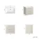 Crete Fluted Linen White Wall Hung Basin Drawer Vanity 600mm