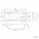 Hereford 1700x700 Square Shower Bath & 6mm Easy Clean Screen with Rail