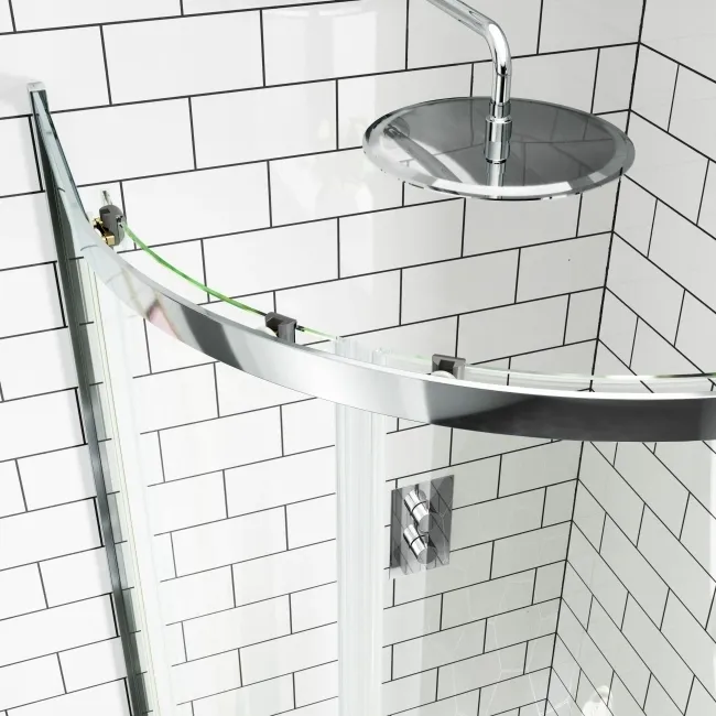 Riga 4mm Quadrant Shower Enclosure 900x900mm