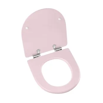 Kansas Traditional Cashmere Pink Wooden Soft Close Seat