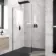 Copenhagen Easy Clean 8mm Wet Room Shower Glass 900mm & 250mm Return Panel